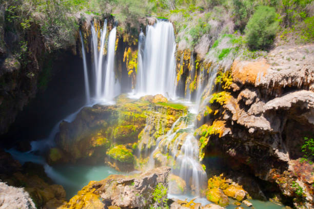 istock Goksu Hadim, Yerkopru Waterfall 2201686701