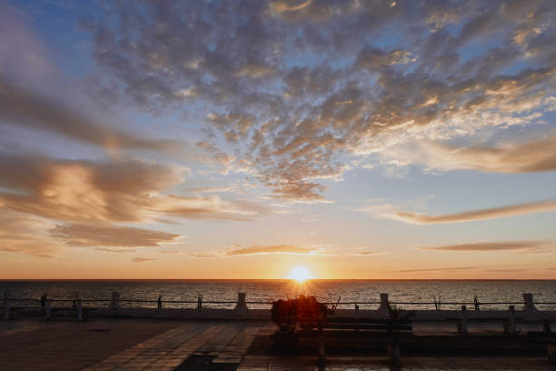 istock sunrise over the sea 2201705515