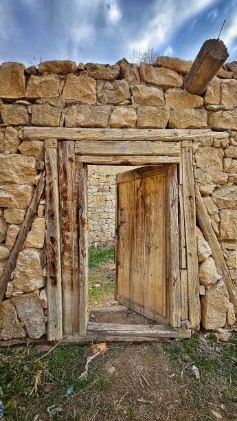 istock Old house door from Afyon 02 2201708622