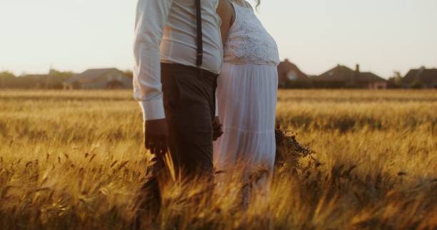 istock African American couple wedding in the forest 2201709330