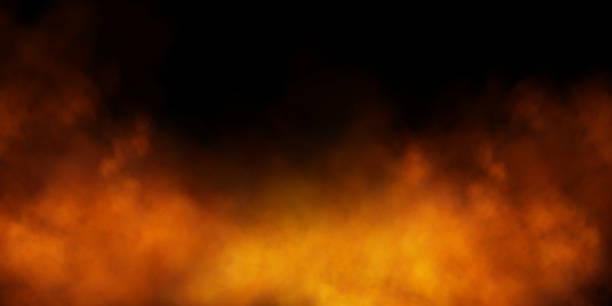 istock A dark golden nebula-like cloud with glowing particles and a smoky effect, evoking a mystical, celestial ambiance with warm, rich hues. 2201710282