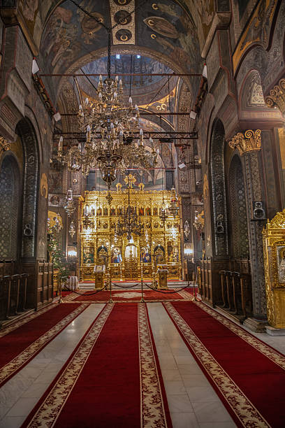 istock The Patriarchal Cathedral interior in Bucharest, Romania. 2201717871