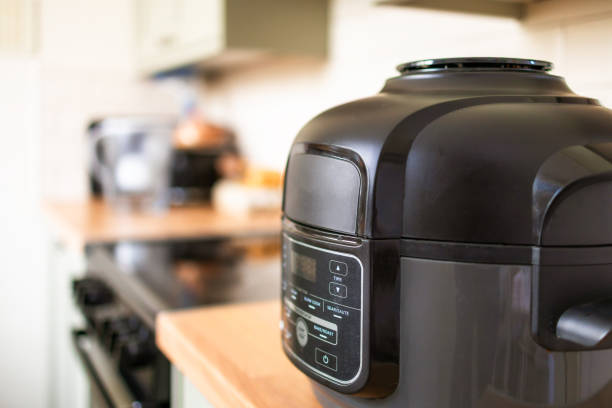 istock Air fryer on the kitchen counter 2201734771