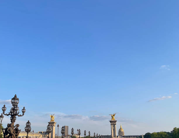 istock Alexandre III Bridge in Paris, France 2201736409