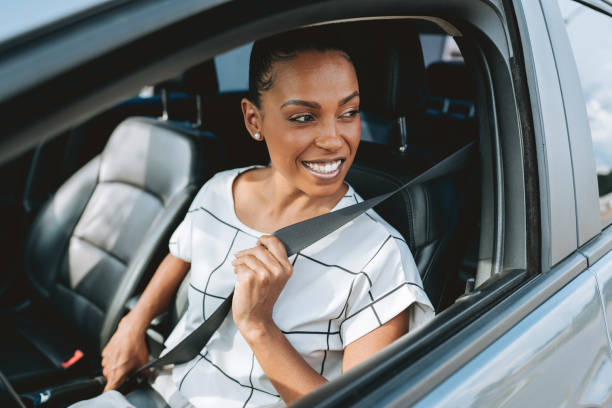 istock Woman putting on safety harness 2201747490