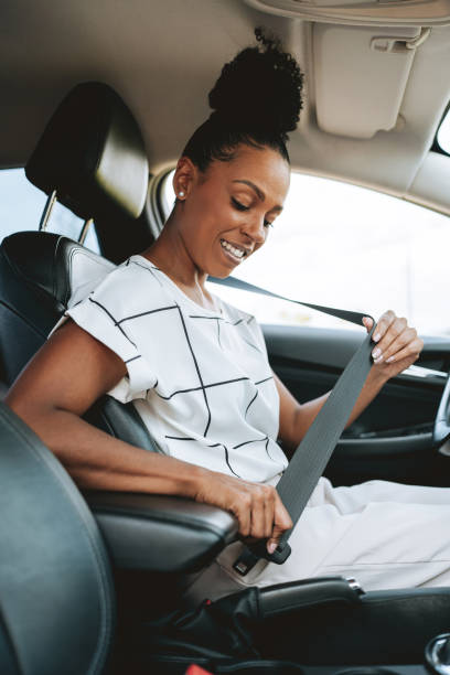 istock Woman putting on safety harness 2201747519