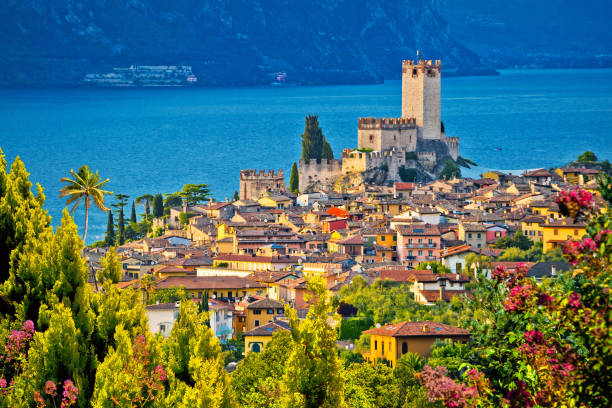 istock Town of Malcesine on Lago di Garda 2201751709