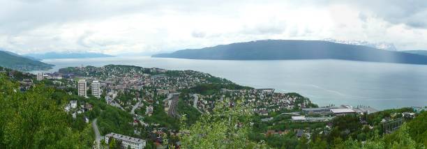 istock Panoramic view of Narvik, Nordland Province - Norway 2201751987