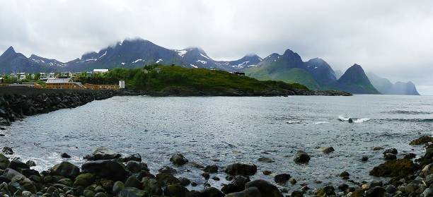istock Panoramic view of Senja Island, Troms Province - Norway 2201752342