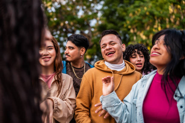 istock Friends dancing outdoors 2201762540