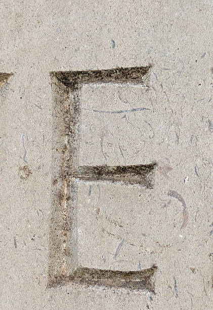 istock Written Wording in Distressed State Typography Found Ransom Letter E 2201763706
