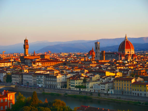 istock Florence, Italy: Scenic view over the city 2201763844