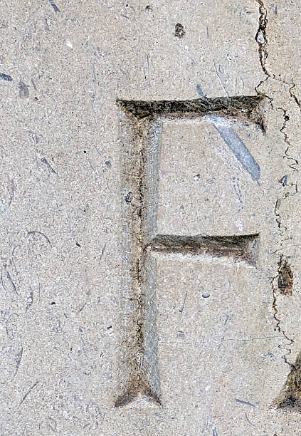 istock Written Wording in Distressed State Typography Found Ransom Letter F 2201764147