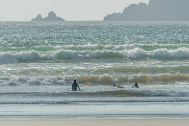 istock A group of people are surfing in the ocean 2201768165