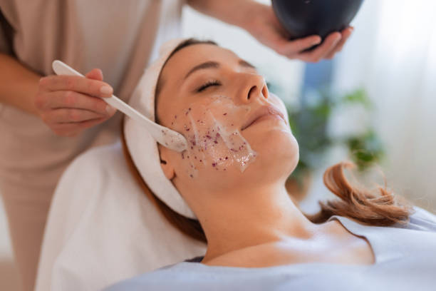 istock Luxury Facial Treatment 2201784734