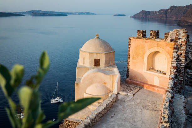 istock Santorini caldera view, Greek islands 2201787714