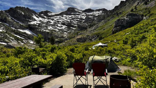 istock Camping at Angel Lake, Nevada 2201790098