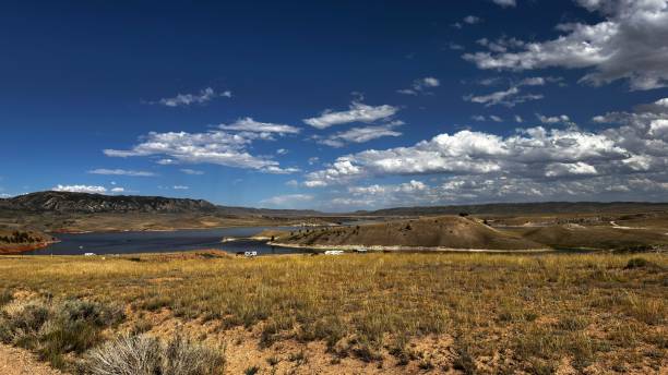 istock Camping in Seminoe State Park, Wyoming 2201790117