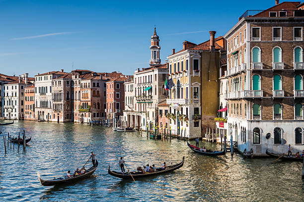 istock Grand canal gondola in Venice, Italy 2201796090