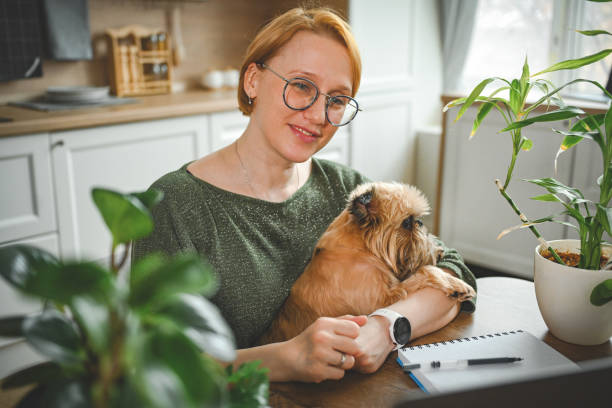 istock woman working at home 2201796681