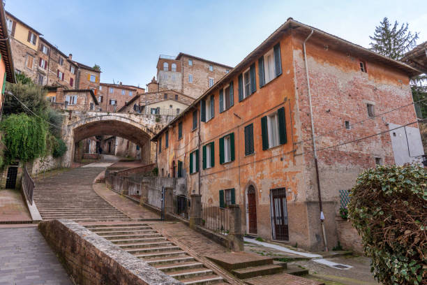 istock Appian Way in the center of Perugia 2201802336