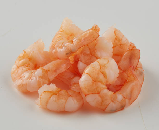 istock fresh shrimp isolated nature background with clipping path 2201806564