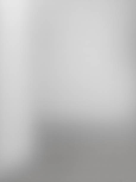 Blurred frosted glass. Window or shower wall backdrop with shadows and reflections.