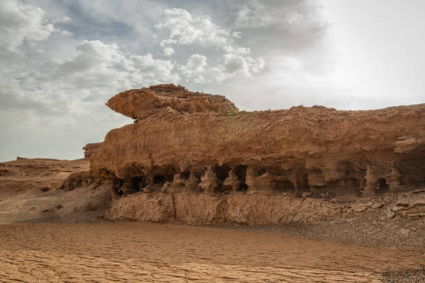 Scenery Of Yardang Landform In Hami