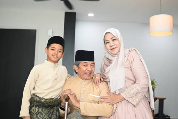 istock Muslim Family Portrait 2201840280