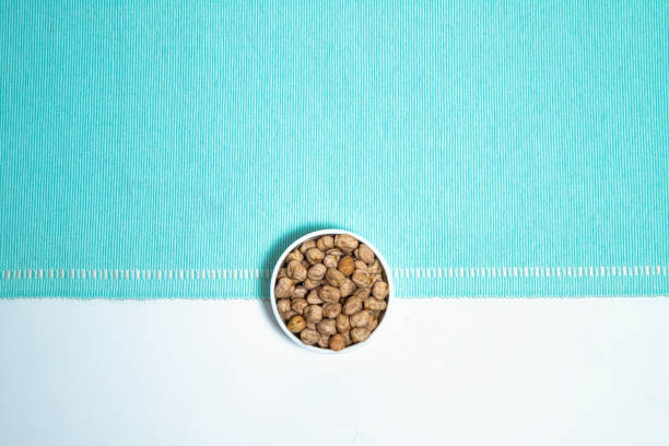 istock The combination of organic elements and vibrant fabric creates a visually striking contrast, perfect for food blogs, kitchen decor, or healthy lifestyle branding. 2201845504