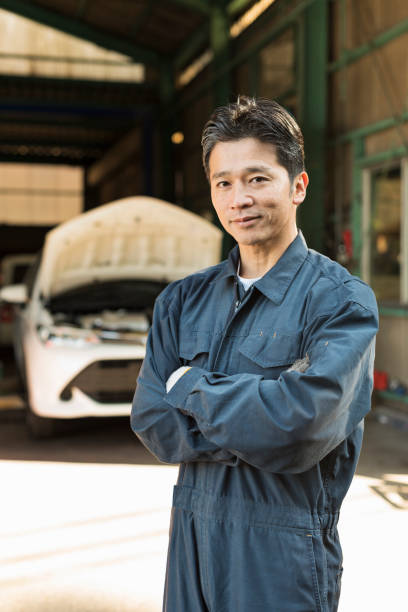 istock Middle-aged male auto mechanic 2201848905