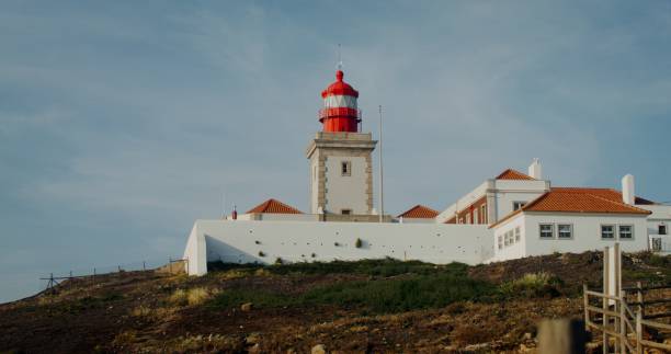 istock Lighthouse at the top of the mountain 2201848941