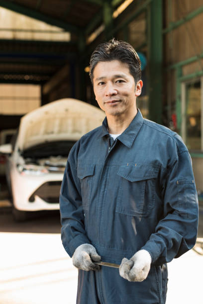 istock Middle-aged male auto mechanic 2201849316