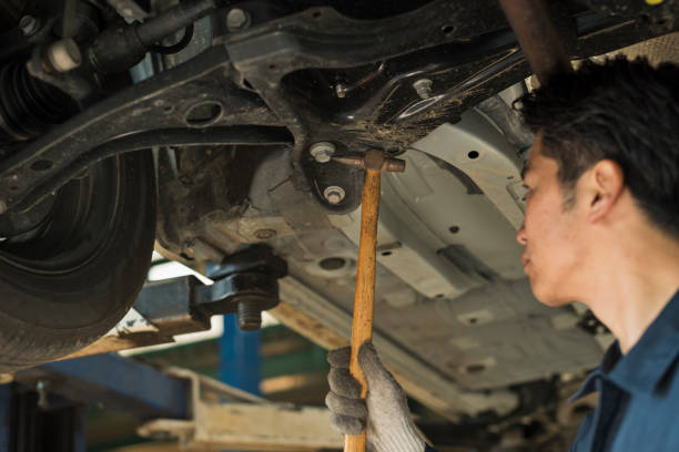 istock Middle-aged male auto mechanic 2201849341