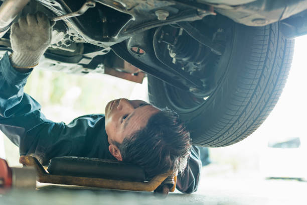 istock Middle-aged male auto mechanic 2201850383