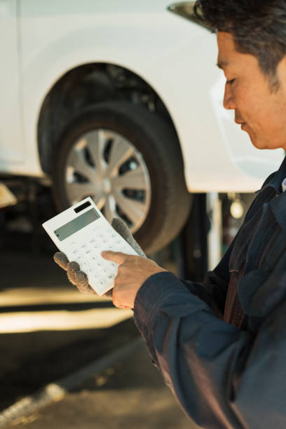 istock Middle-aged male auto mechanic 2201850649