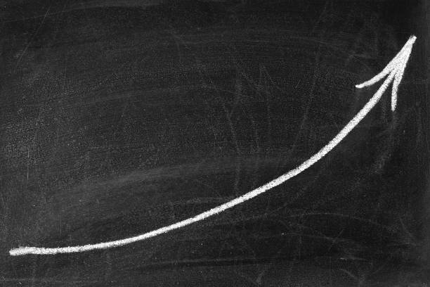 istock Chalk drawing of arrow 2201868781