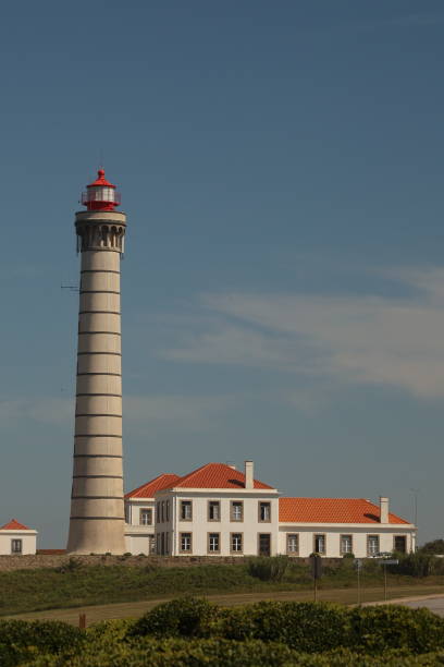 istock Lighthouse in Matosinhos, Porto, Portugal ( Lighthouse of Leça ) 2201870593