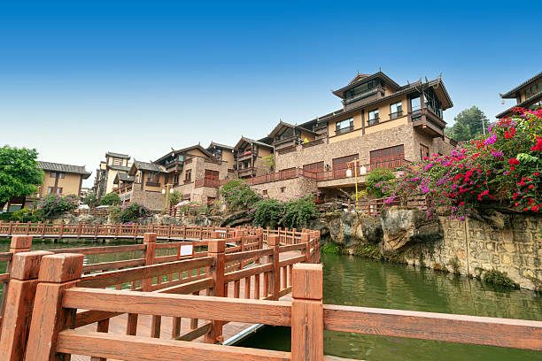Dishui Miao Town is a small town where Miao people gather, located in Pingbian County, Yunnan, China.