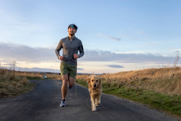istock Running Along a Country Lane 2201876546