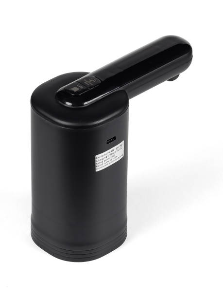 istock A black color dispenser featuring a black handle against a white background 2201881573