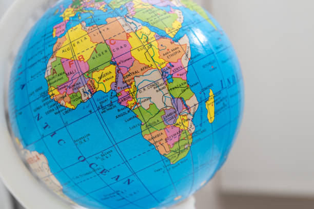 istock Globe Close-Up: Focus on Africa and Indian Ocean 2201885338