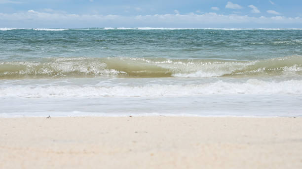 istock Ocean waves on Pandava Beach, Bali 2201888128