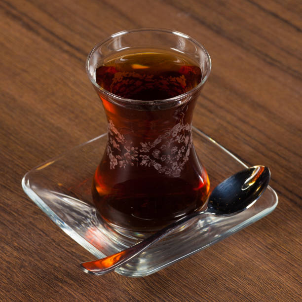 istock Turkish tea in traditional glass 2201894547