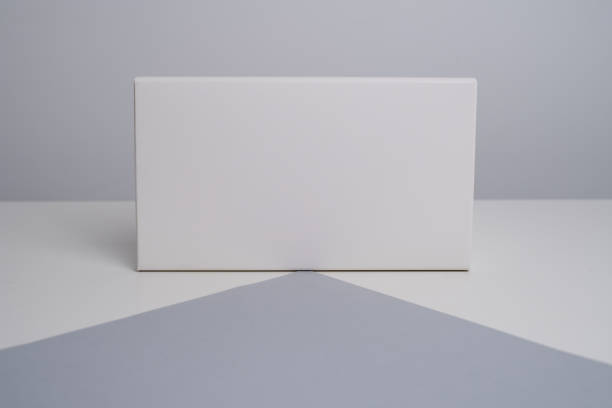 istock Paper box. Cardboard box isolated on white background. Place for text. Gift box 2201905890