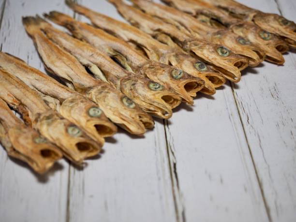 istock Korean dried fish little pollack, Nogari 2201919344