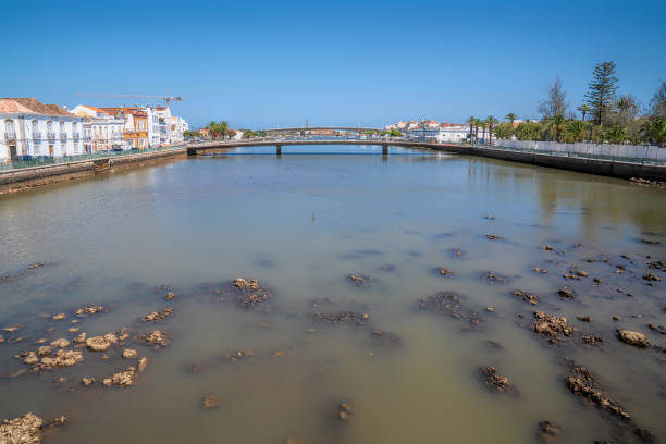 Tavira Portugal River Gilao Portuguese travel destination