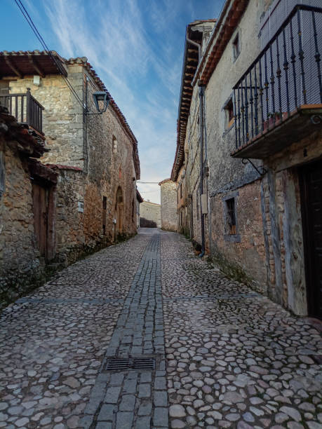 istock Narrow medieval cobblestone street in Calataazor, Spain 2201939167