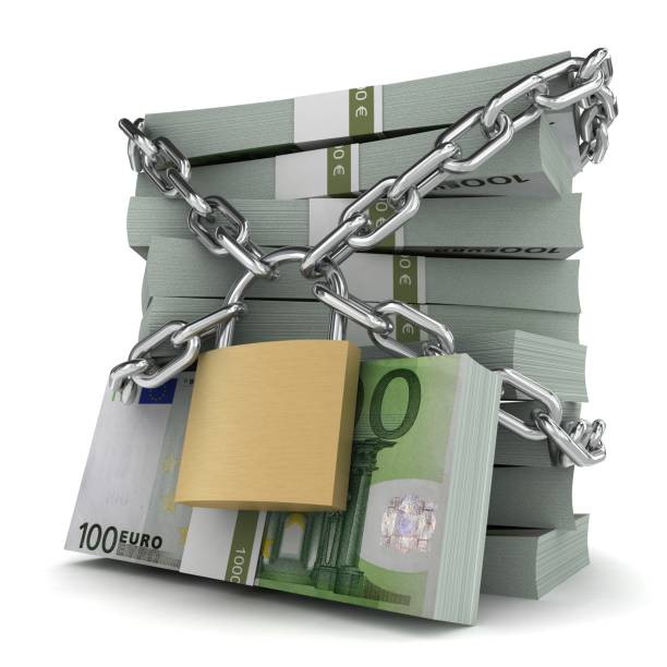 Euro money safe security lock insurance