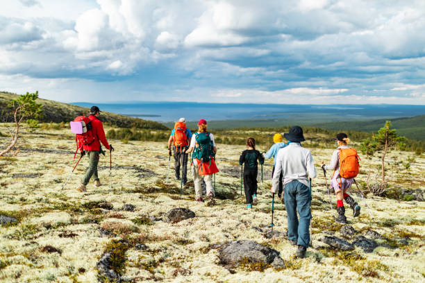 istock Friends trekking in Mountain 2201946652